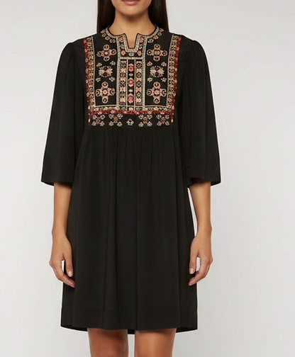 Isabel Marant Silk Embroidered Dress S