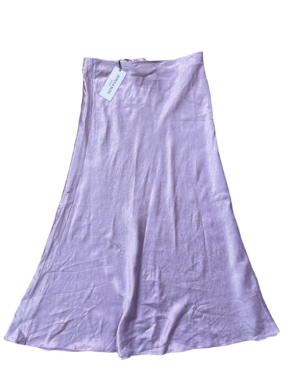 Serena Bute Bias Maxi Skirt Lilac