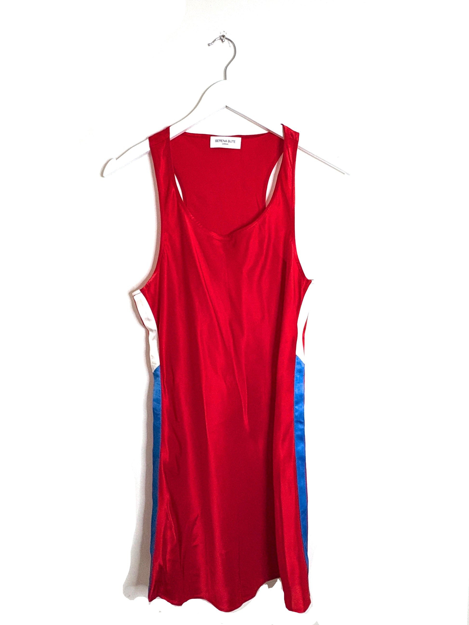 Serena Bute Red Racer Dress