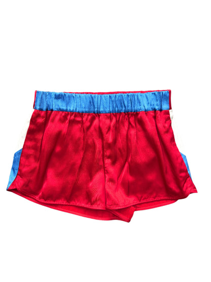 Serena Bute Red Racer Shorts