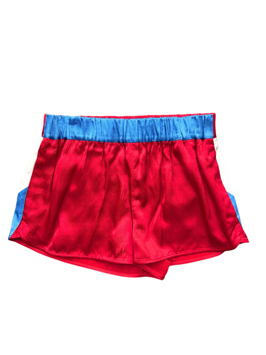 Serena Bute Red Racer Shorts