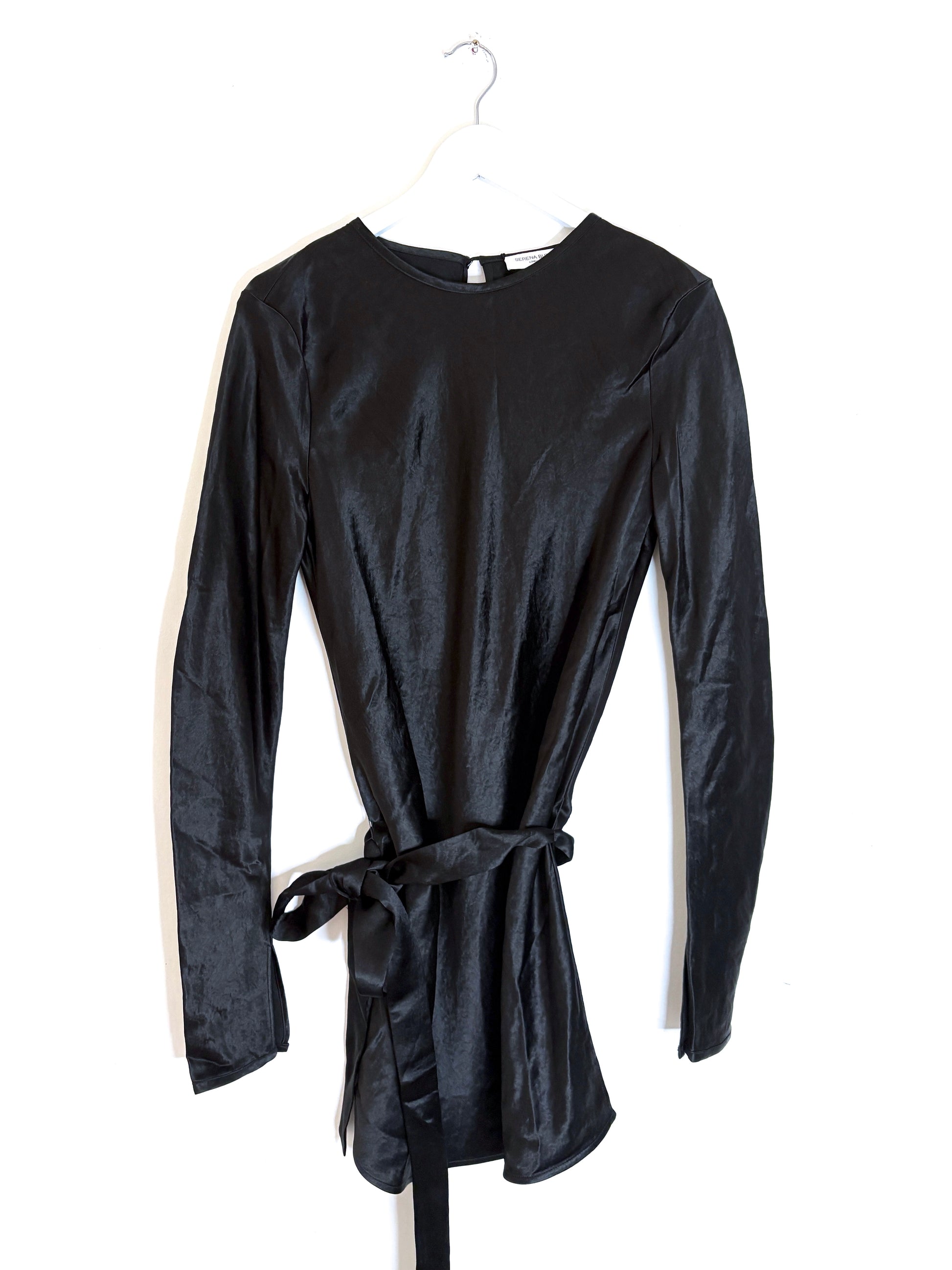 Serena Bute Satin Faced Viscose Dress
