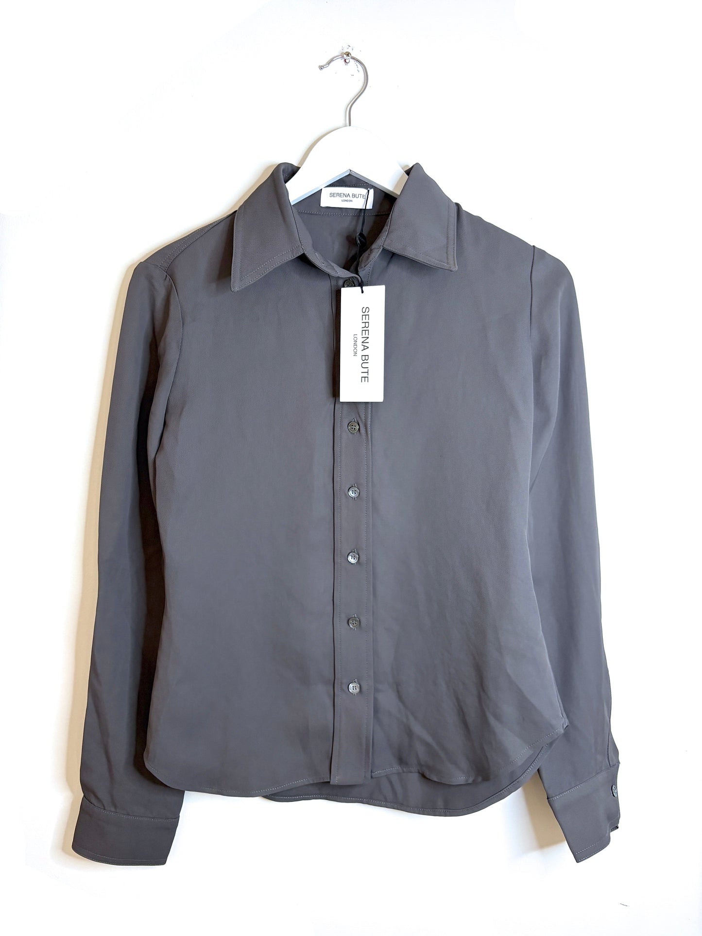 Serena Bute Twill shirt Grey