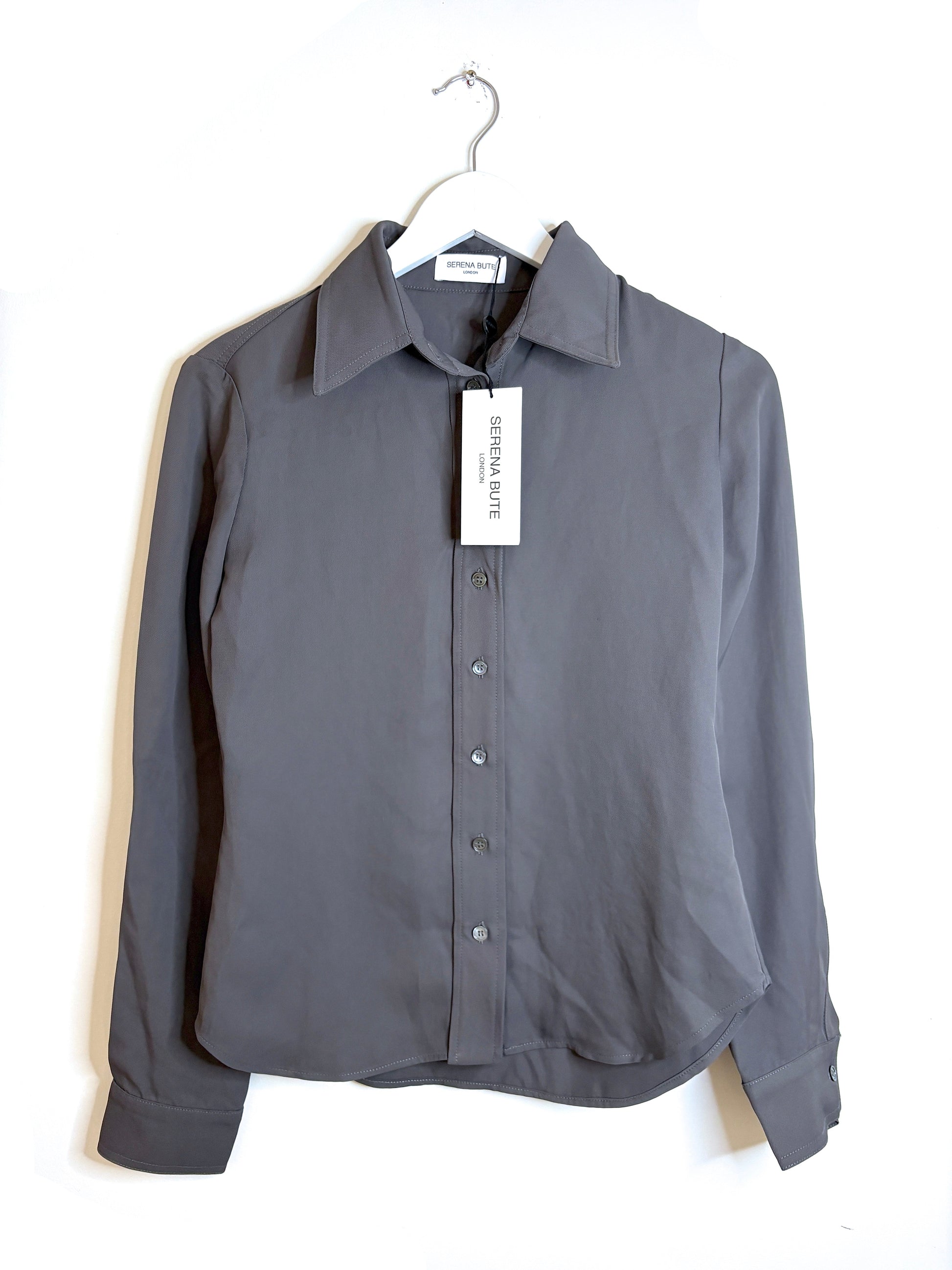 Serena Bute Twill shirt Grey