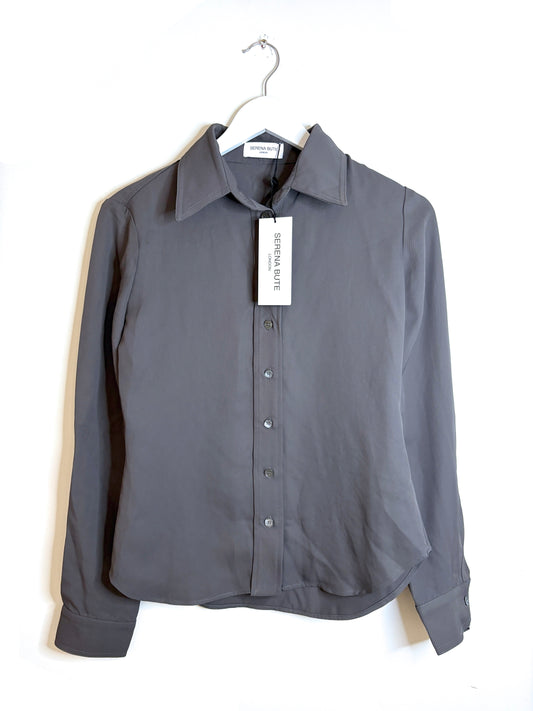 Serena Bute Twill shirt Grey