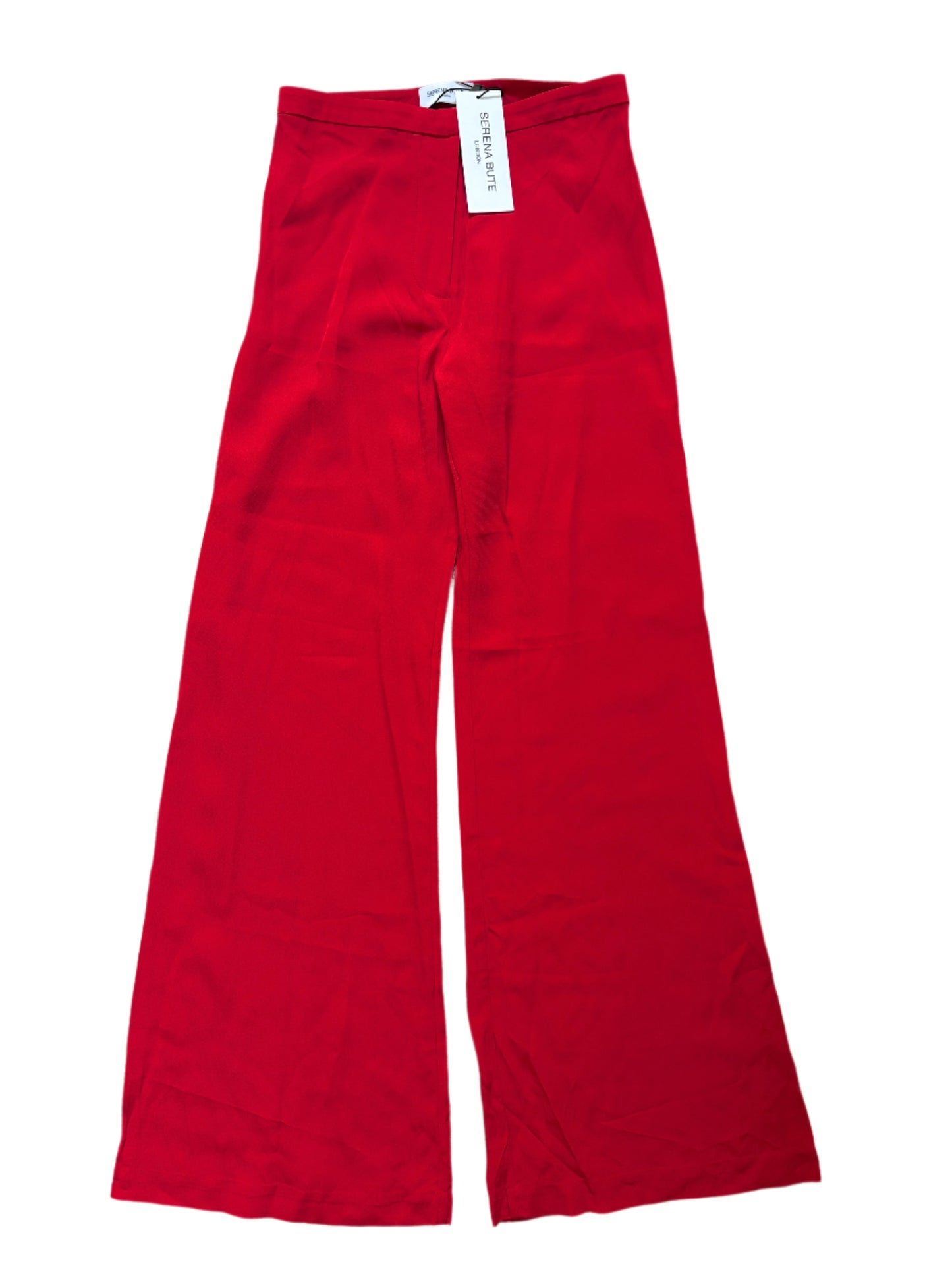 Serena Bute red flare trousers