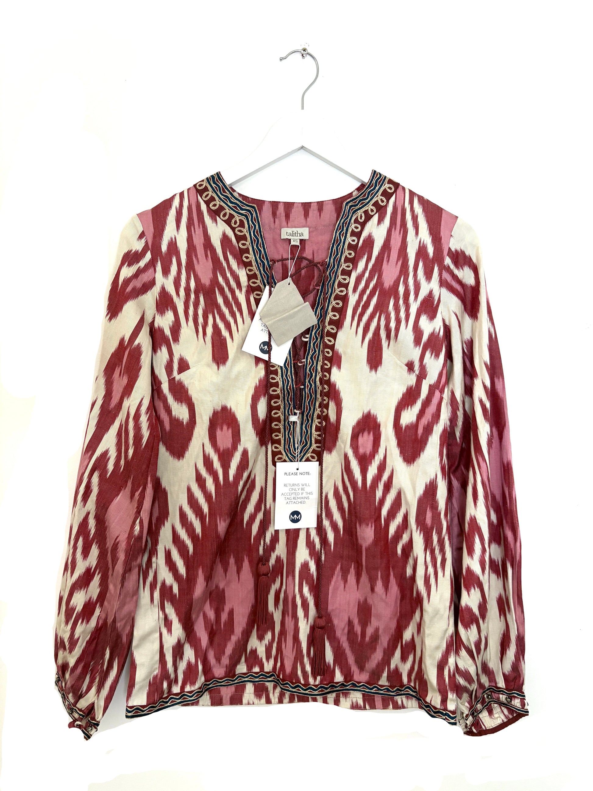 Talitha Print Ikat Blouse