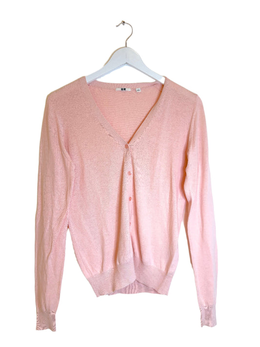 Uniqlo Pink Cardigan