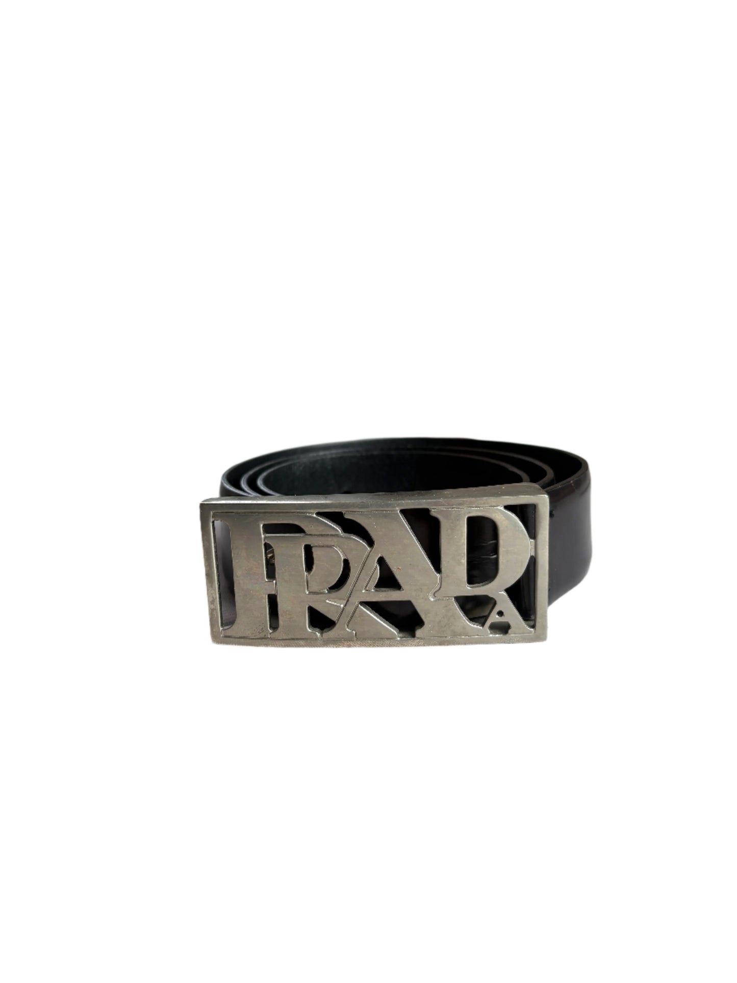 Vintage Prada Leather Belt