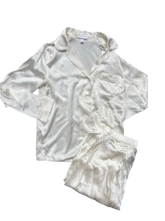 White Company Silk PJ Set