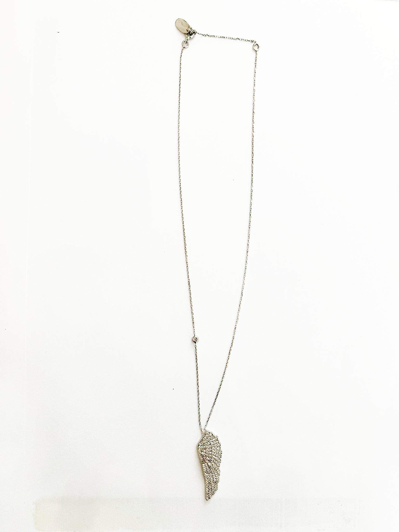 Latelita London Small Angel Wing Necklace image 0