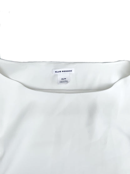 Club Monaco White Blouse XS image 2
