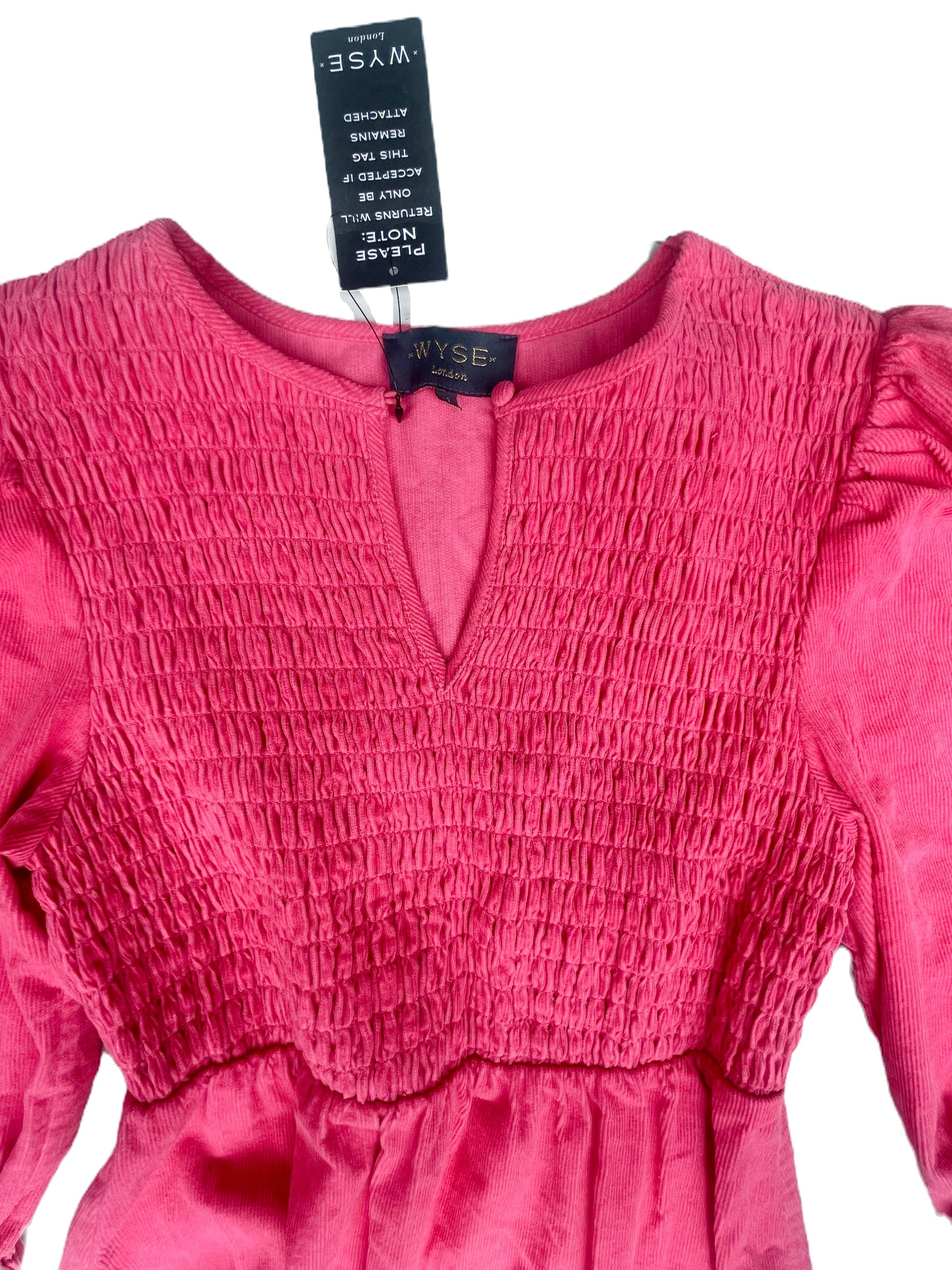 New with Tags Wyse Cordoruy Dress S image 3