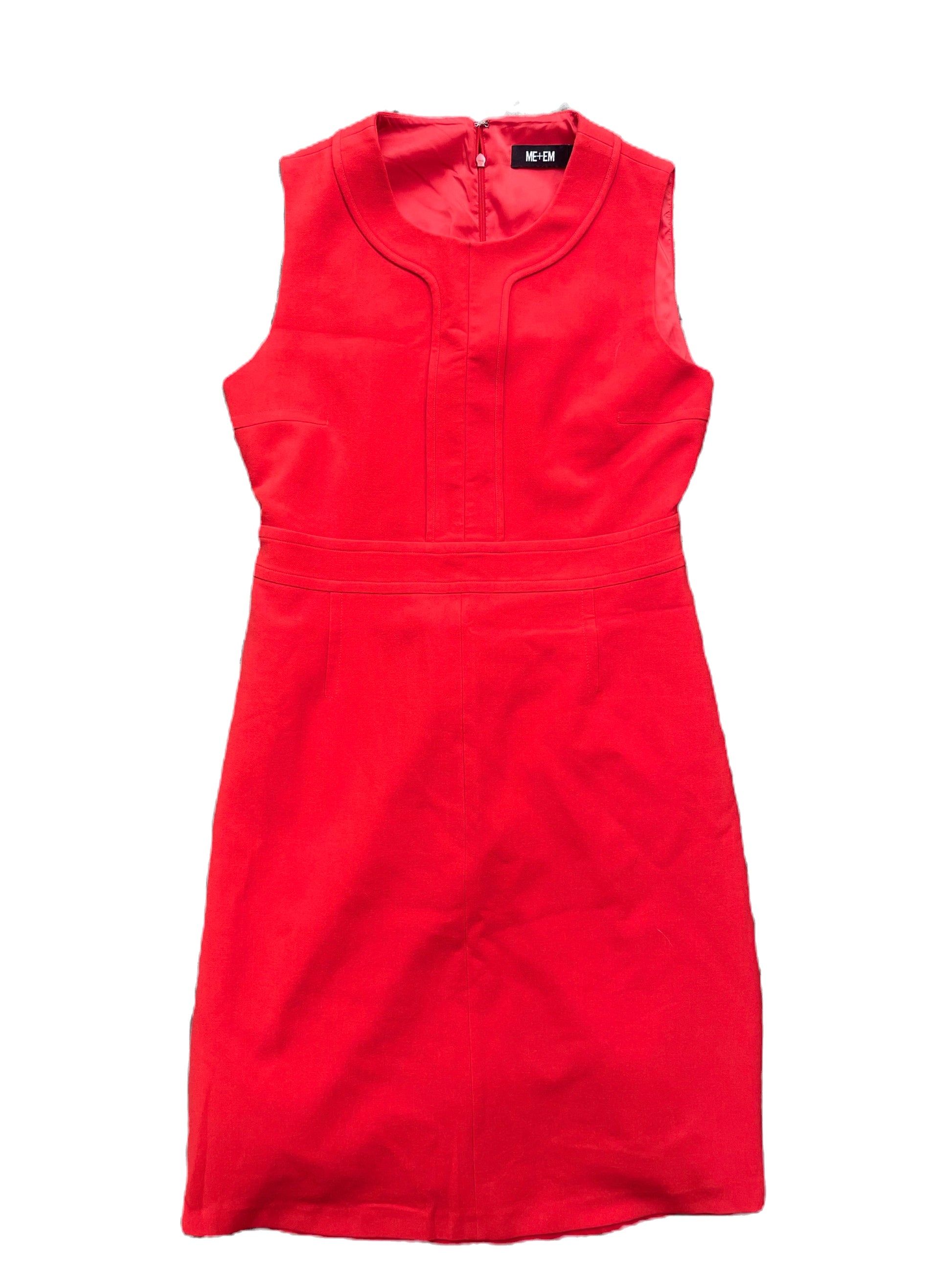 Me+Em Bright Red Jersey Dress UK 10 My Circular Wardrobe Me+Em Bright Red Jersey Dress UK 10 My Circular Wardrobe