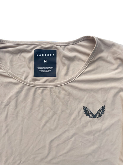 New with Tags Castore Beige Gym Top M image 2