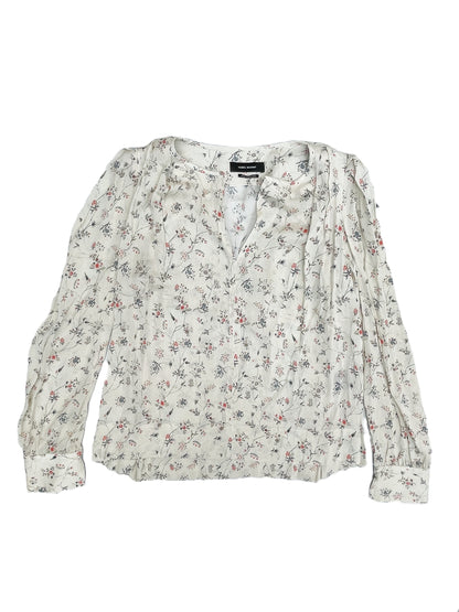 Isabel Marant Floral Silk Blouse UK 8 image 0